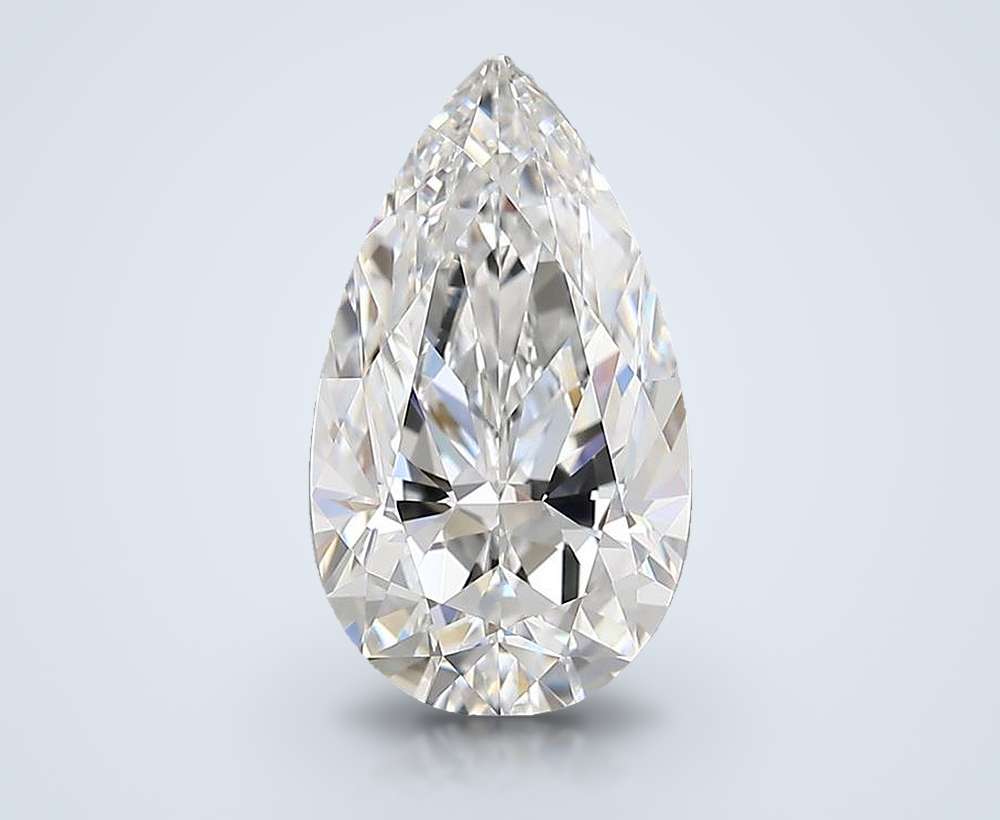 3.02 Carat Pear Natural Diamond