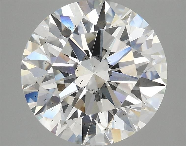 4.05ct G SI1 Excellent Cut Round Lab Grown Diamond