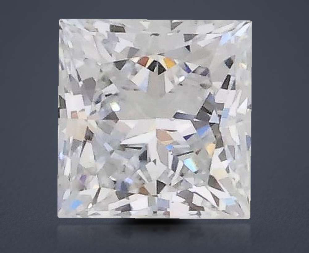 0.27 Carat Princess Lab Diamond