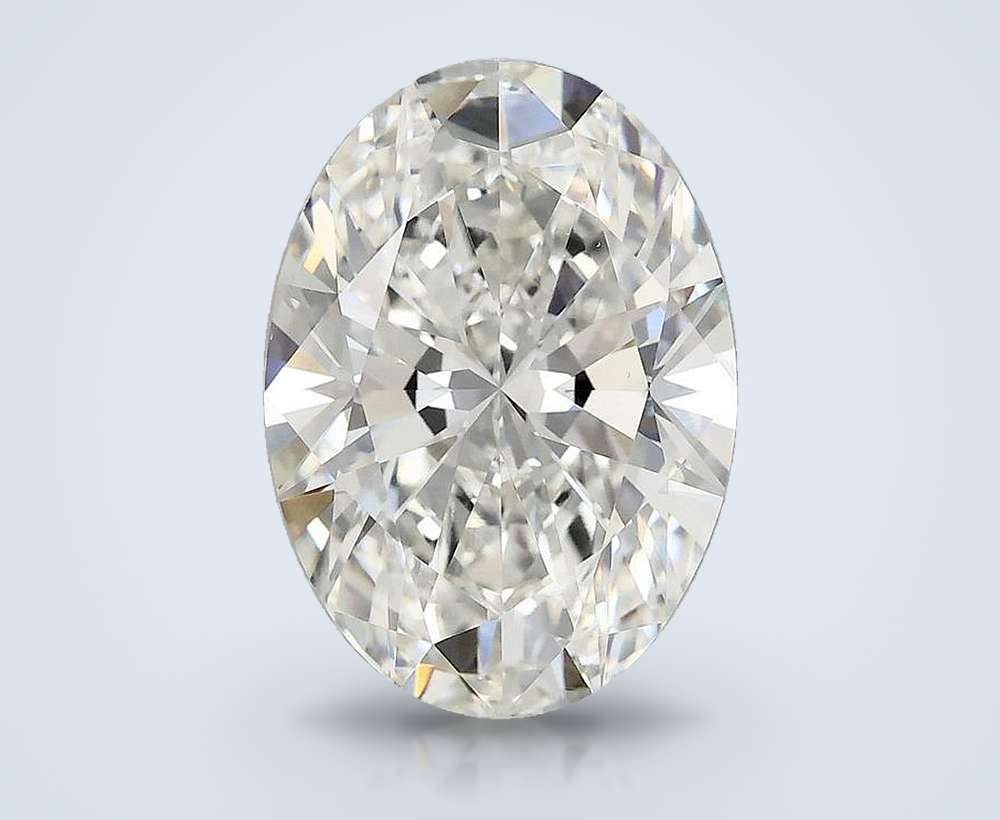 4.48 Carat Oval Lab Diamond