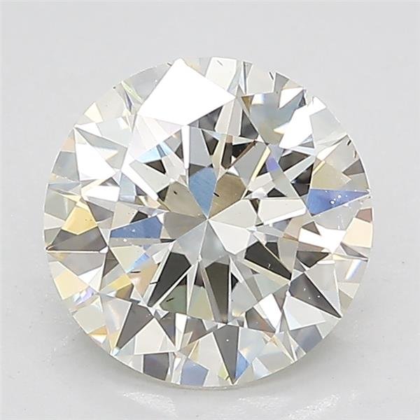 2.05ct I SI1 Excellent Cut Round Lab Grown Diamond