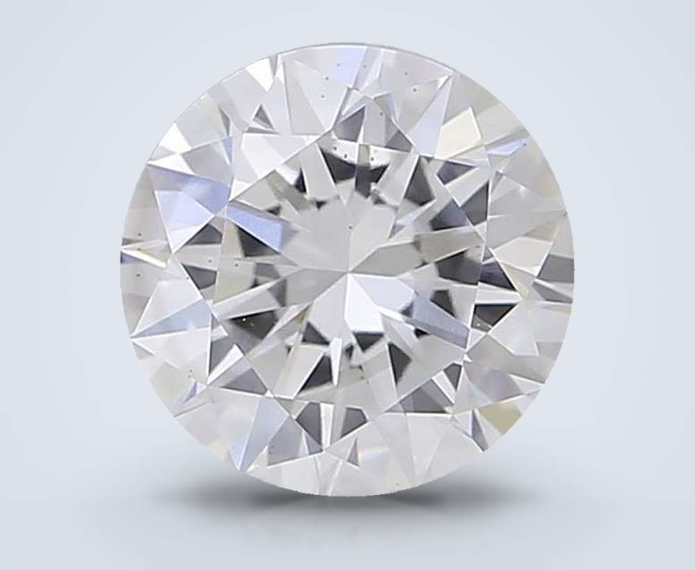 0.72 Carat Round Lab Diamond