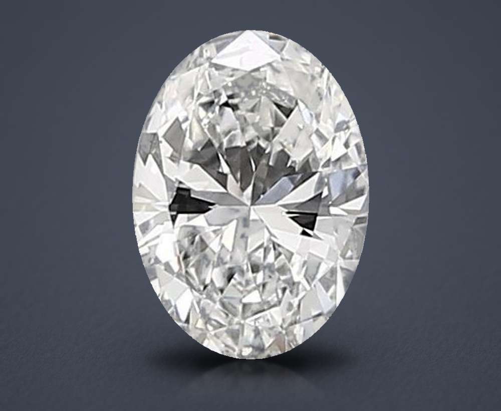 0.61 Carat Oval Lab Diamond