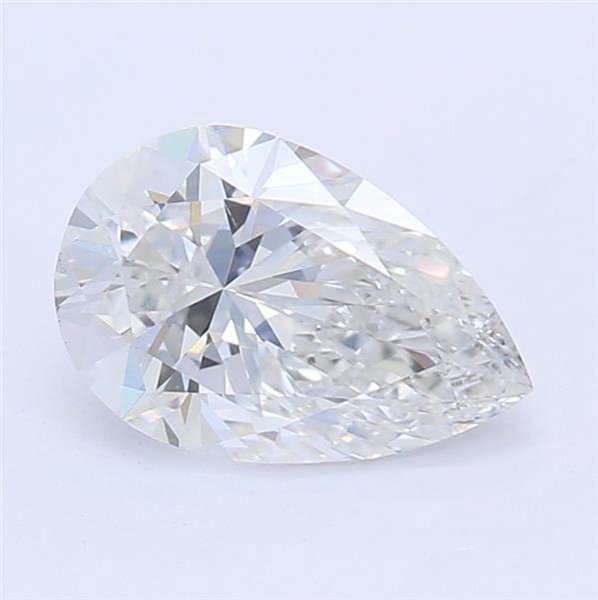 0.58ct D VS1 Rare Carat Ideal Cut Pear Lab Grown Diamond