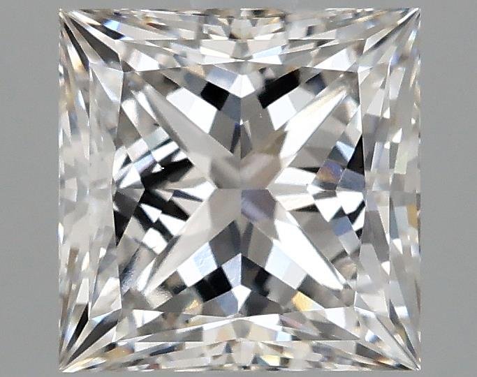 2.53ct H VS2 Rare Carat Ideal Cut Princess Lab Grown Diamond