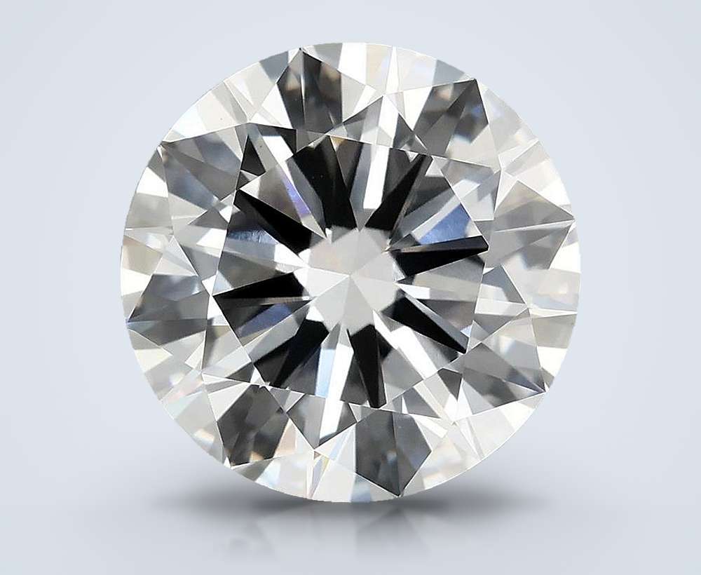 6.97 Carat Round Lab Diamond