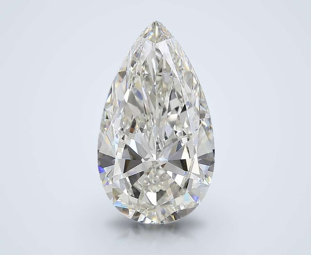 7.04 Carat Pear Lab Diamond