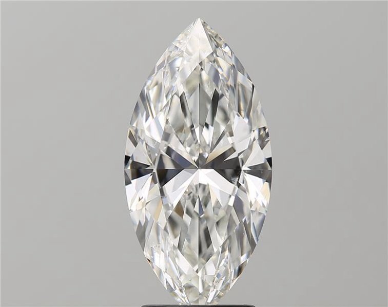 3.13ct G SI2 Rare Carat Ideal Cut Marquise Diamond