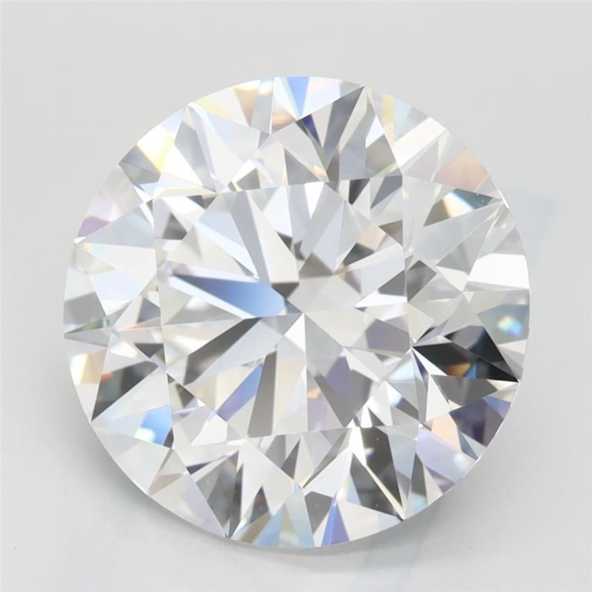 4.32ct D VVS1 Rare Carat Ideal Cut Round Lab Grown Diamond