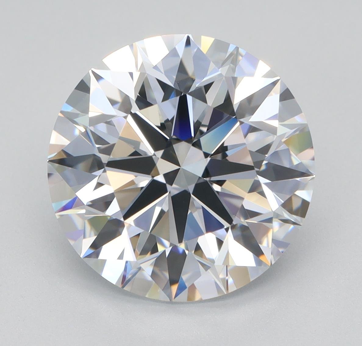 4.02ct E VVS1 Rare Carat Ideal Cut Round Lab Grown Diamond