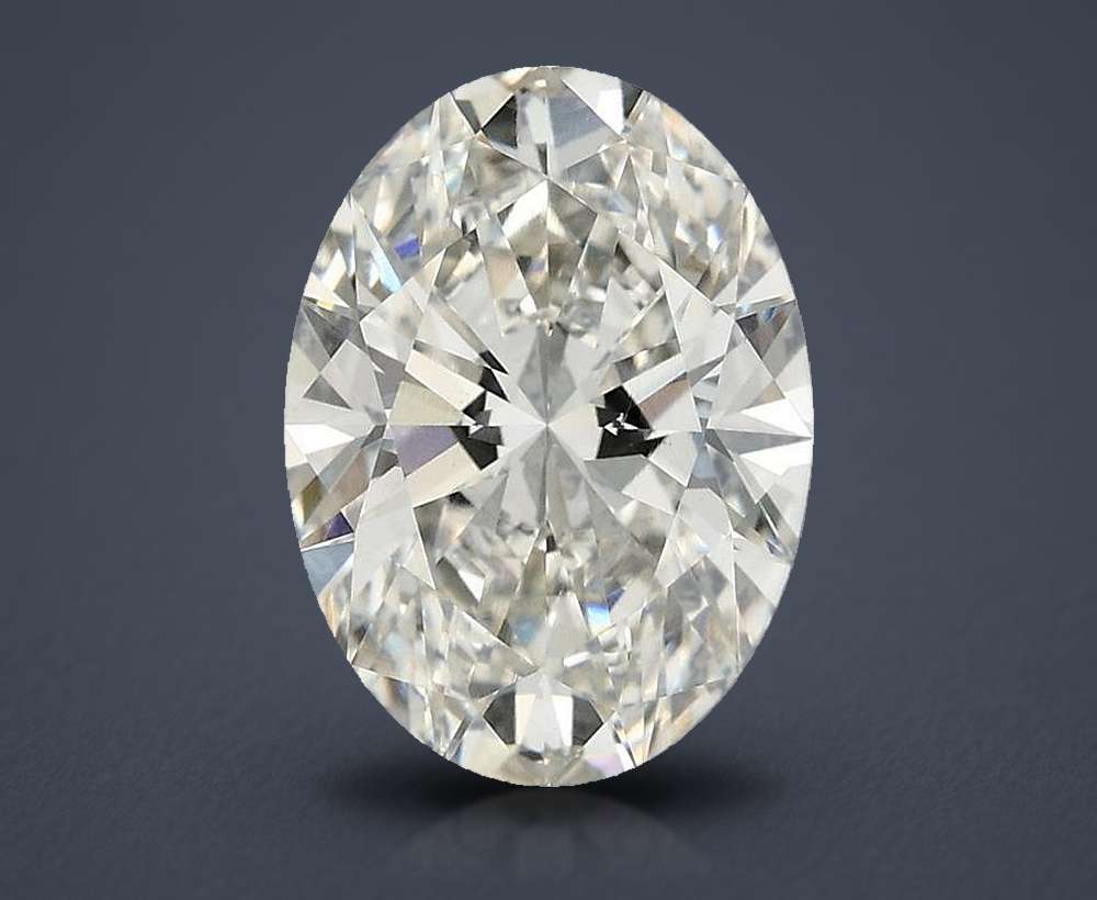 3.05 Carat Oval Lab Diamond
