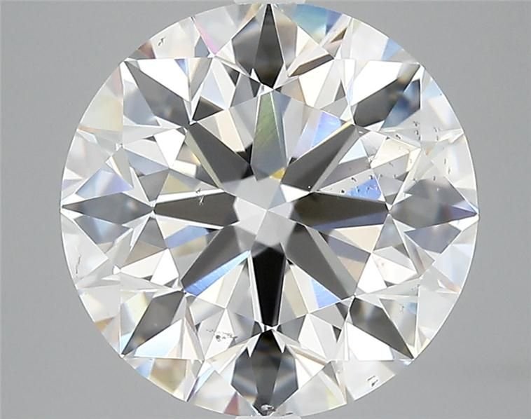 4.02ct E SI1 Excellent Cut Round Diamond