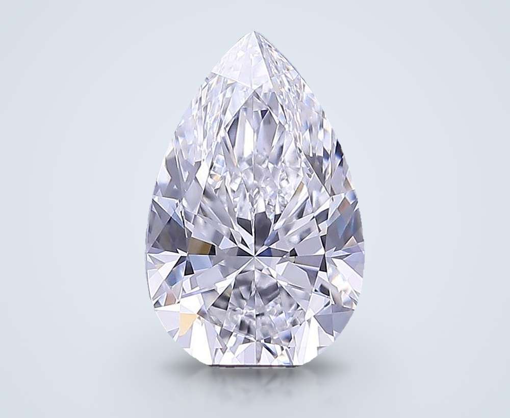 1.69 Carat Pear Lab Diamond