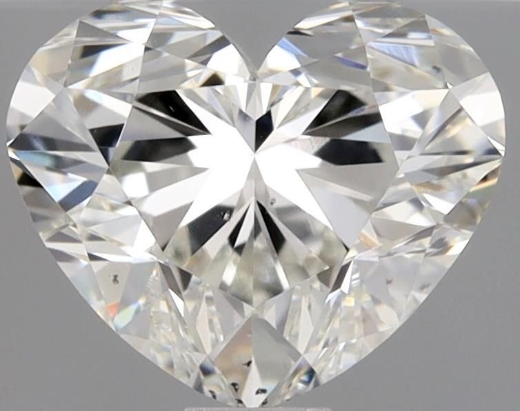 0.91ct I SI1 Rare Carat Ideal Cut Heart Diamond
