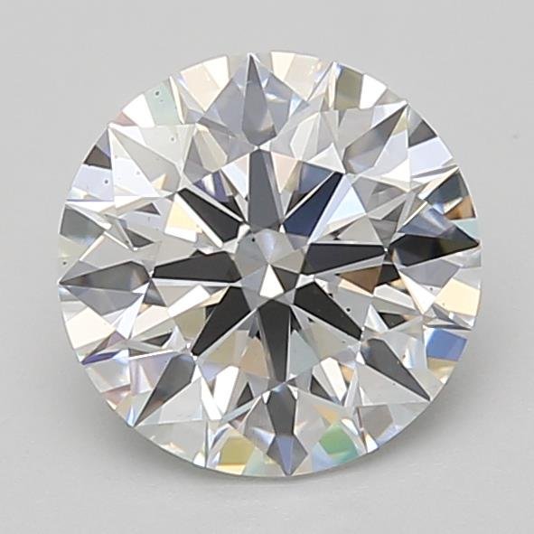 2.04ct E VS2 Rare Carat Ideal Cut Round Lab Grown Diamond