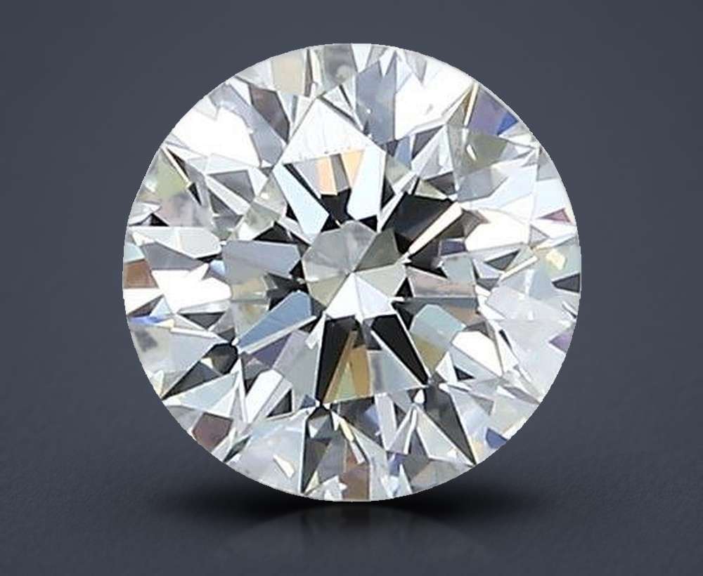 0.90 Carat Round Natural Diamond