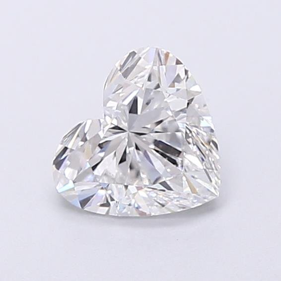 0.85ct D VVS2 Rare Carat Ideal Cut Heart Lab Grown Diamond