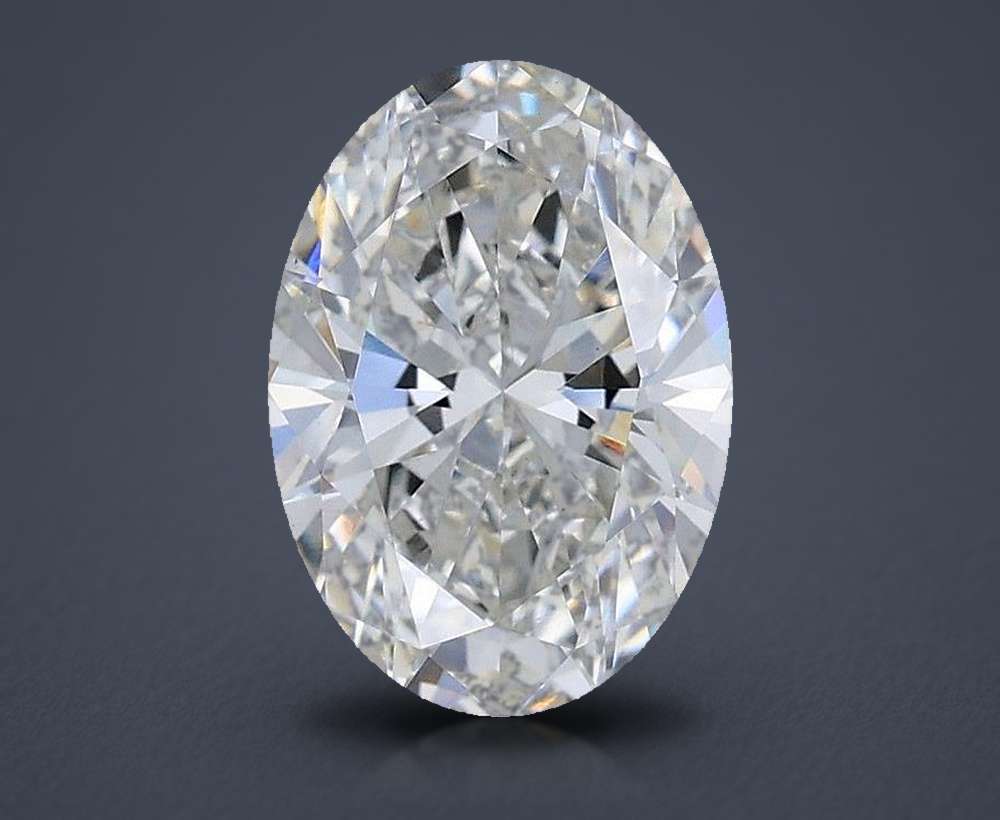 1.53 Carat Oval Lab Diamond