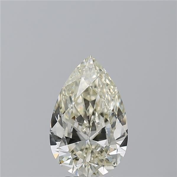 3.52ct J SI1 Rare Carat Ideal Cut Pear Diamond