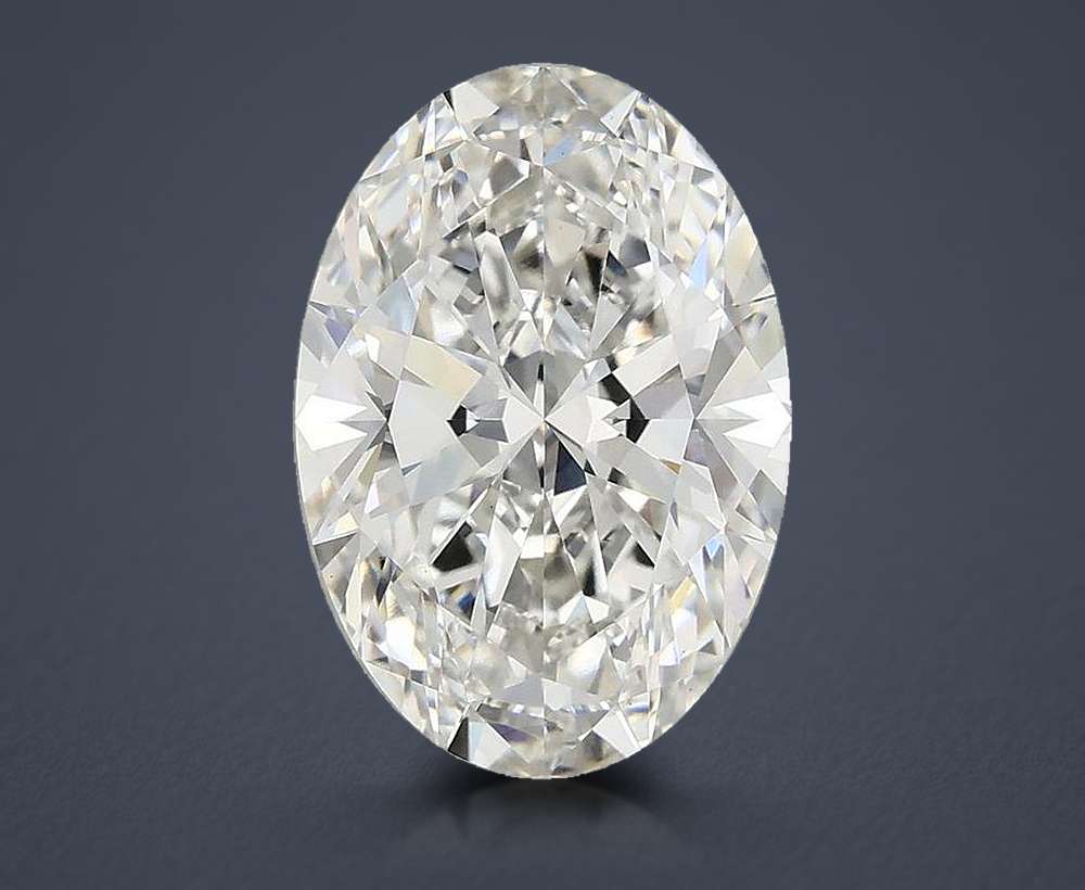 3.75 Carat Oval Lab Diamond
