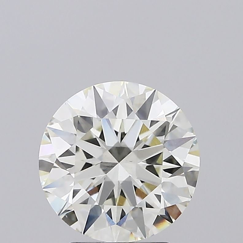 3.01ct J VS1 Rare Carat Ideal Cut Round Lab Grown Diamond