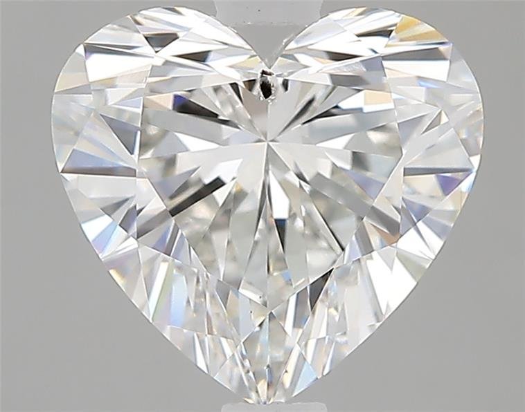 2.14ct G SI2 Rare Carat Ideal Cut Heart Lab Grown Diamond