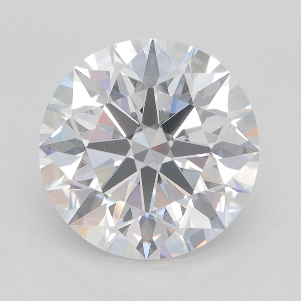 3.51ct D VVS2 Rare Carat Ideal Cut Round Lab Grown Diamond