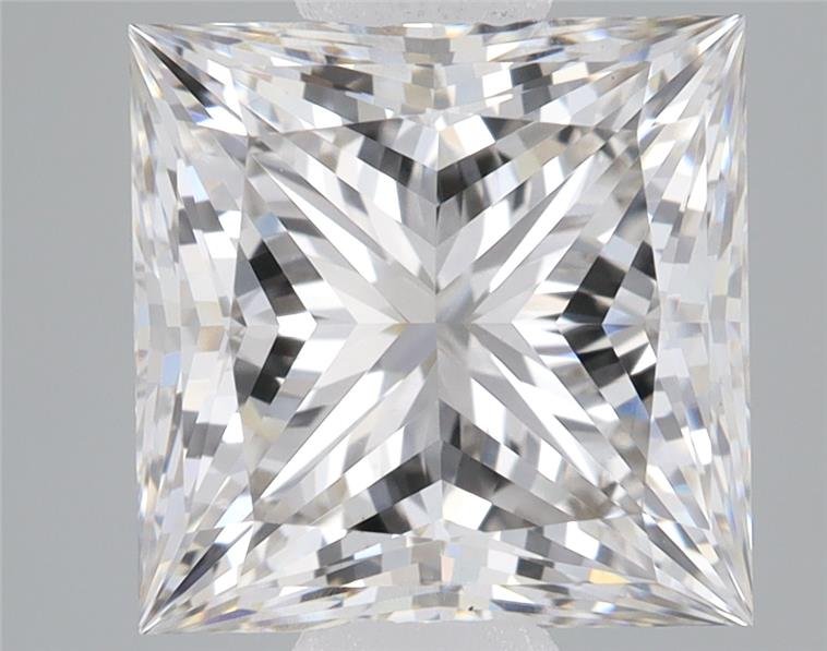 2.59ct H VS1 Rare Carat Ideal Cut Princess Lab Grown Diamond