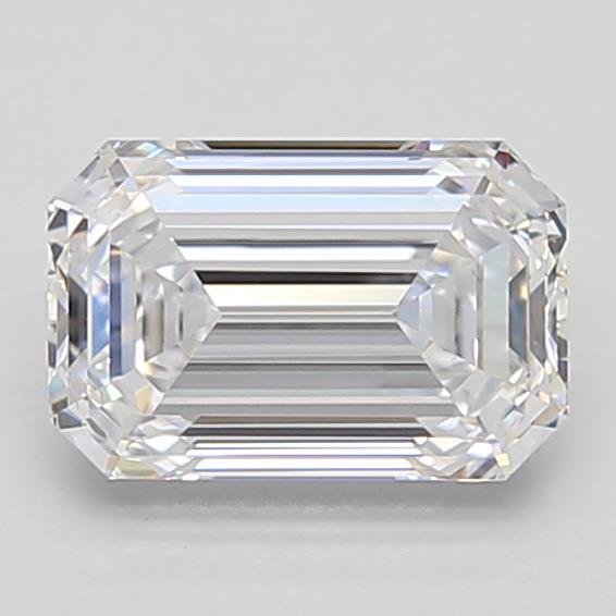 1.16ct D VS1 Excellent Cut Emerald Lab Grown Diamond