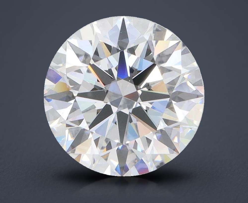 3.18 Carat Round Lab Diamond
