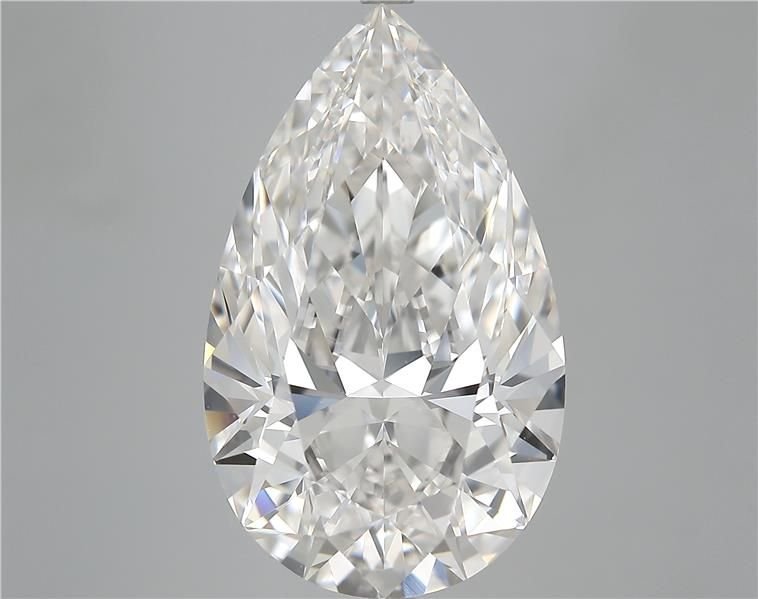 10.23ct G IF Rare Carat Ideal Cut Pear Diamond