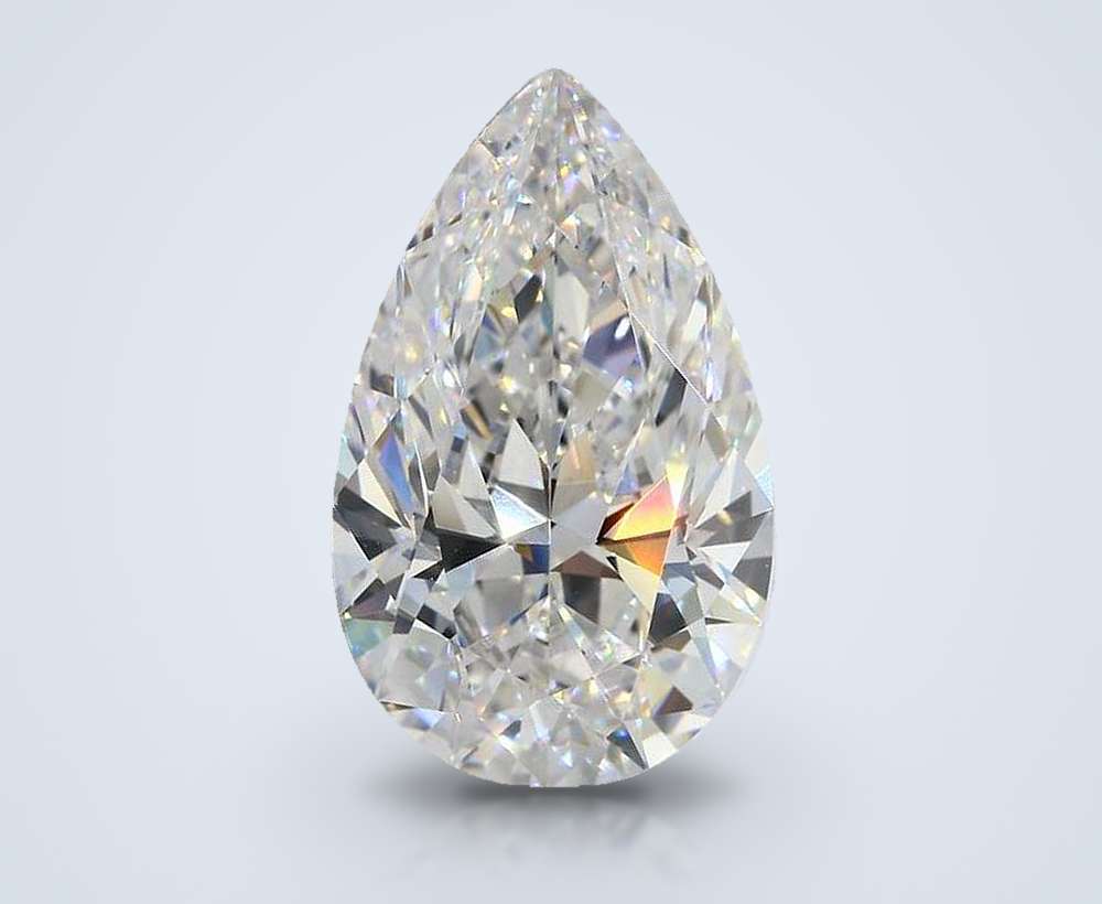 10.18 Carat Pear Natural Diamond