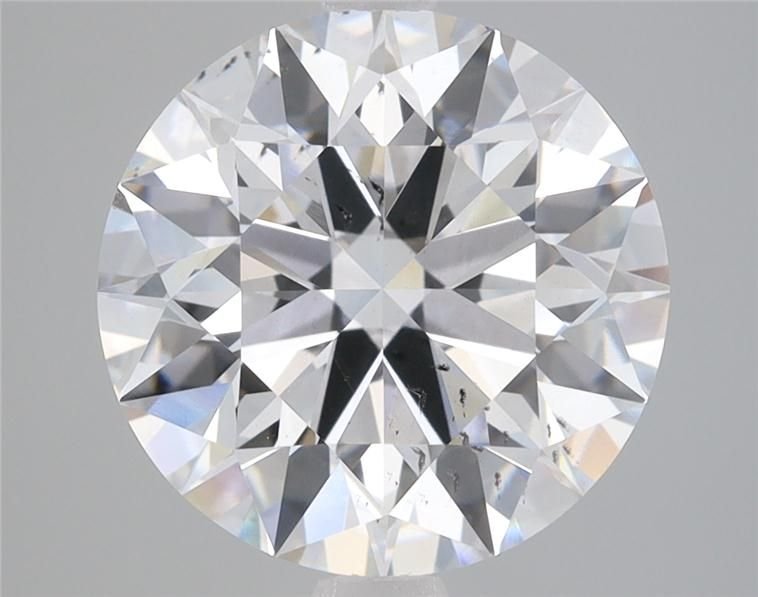 3.63ct F SI1 Rare Carat Ideal Cut Round Lab Grown Diamond