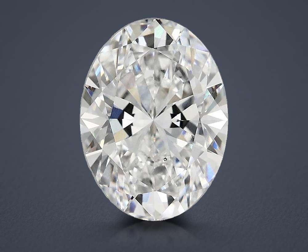 2.81 Carat Oval Lab Diamond