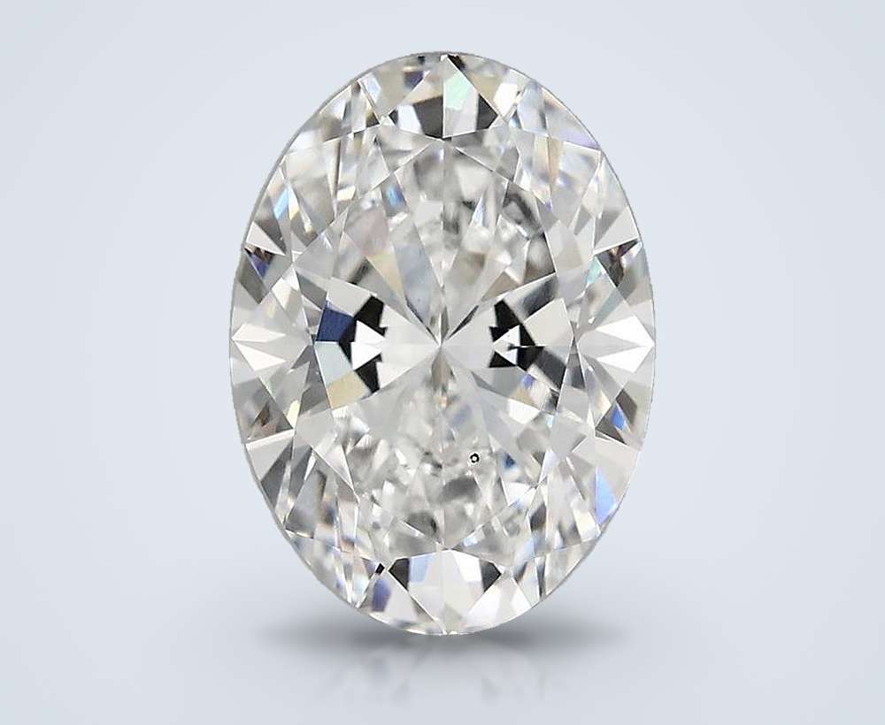 2.81 Carat Oval Lab Diamond