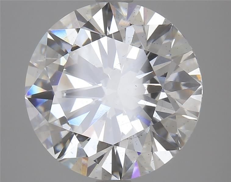 5.48ct G SI1 Rare Carat Ideal Cut Round Lab Grown Diamond