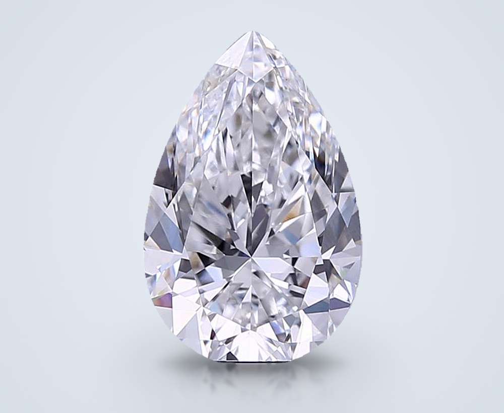 2.71 Carat Pear Lab Diamond