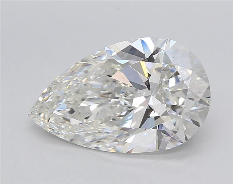 2.89 Carat Pear Lab Diamond