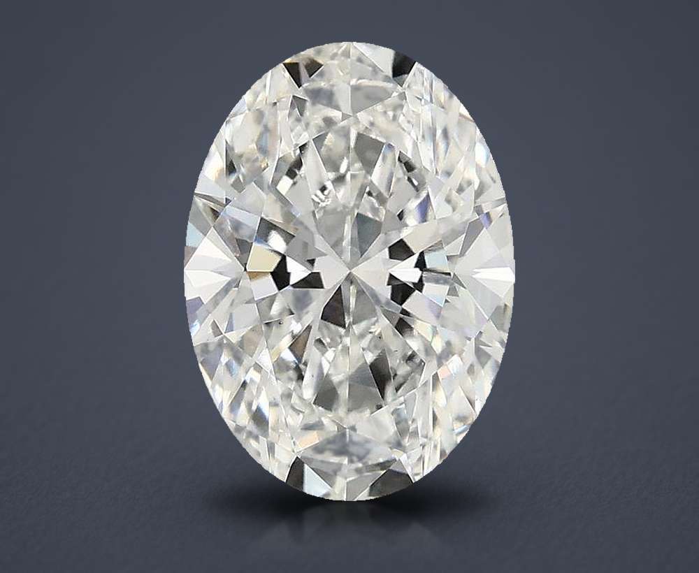 2.57 Carat Oval Lab Diamond