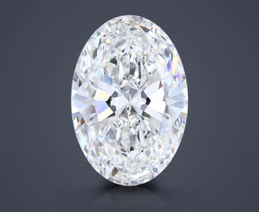 5.40 Carat Oval Lab Diamond