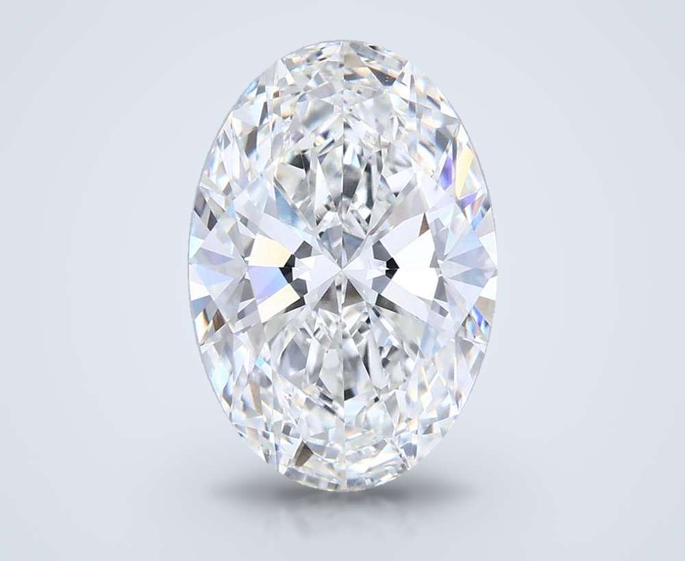 5.40 Carat Oval Lab Diamond
