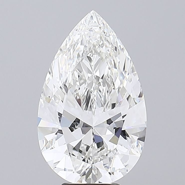7.03 Carat Pear Lab Diamond