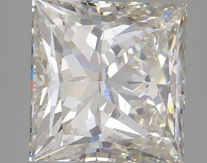 3.03ct I VS2 Rare Carat Ideal Cut Princess Lab Grown Diamond