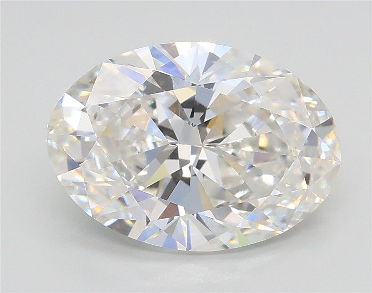 2.03ct E VS1 Rare Carat Ideal Cut Oval Lab Grown Diamond