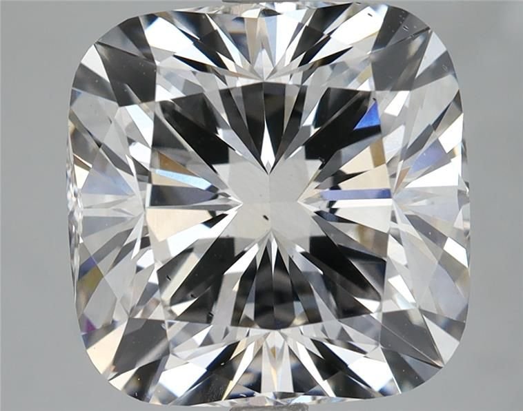 6.27ct I VS2 Rare Carat Ideal Cut Cushion Lab Grown Diamond