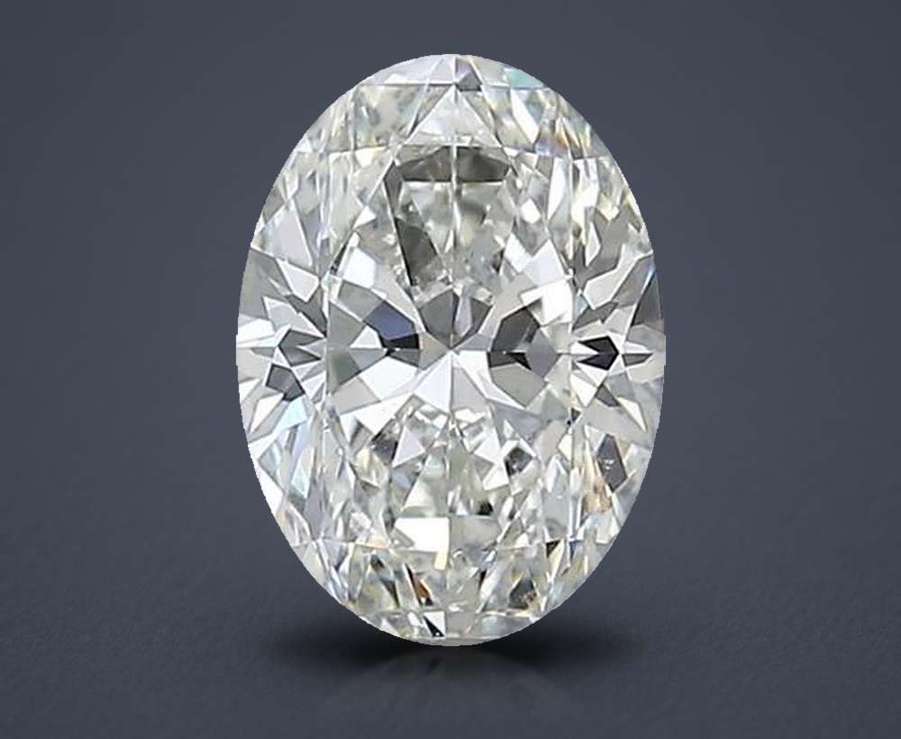 1.00 Carat Oval Natural Diamond