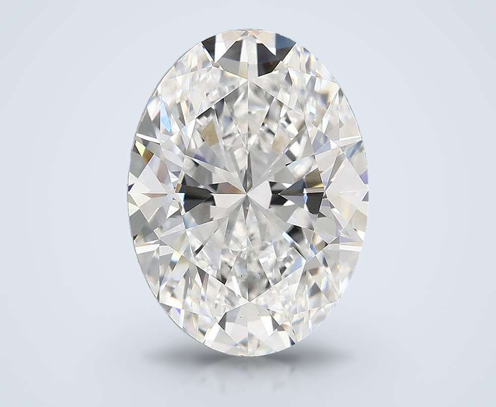 4.52 Carat Oval Lab Diamond