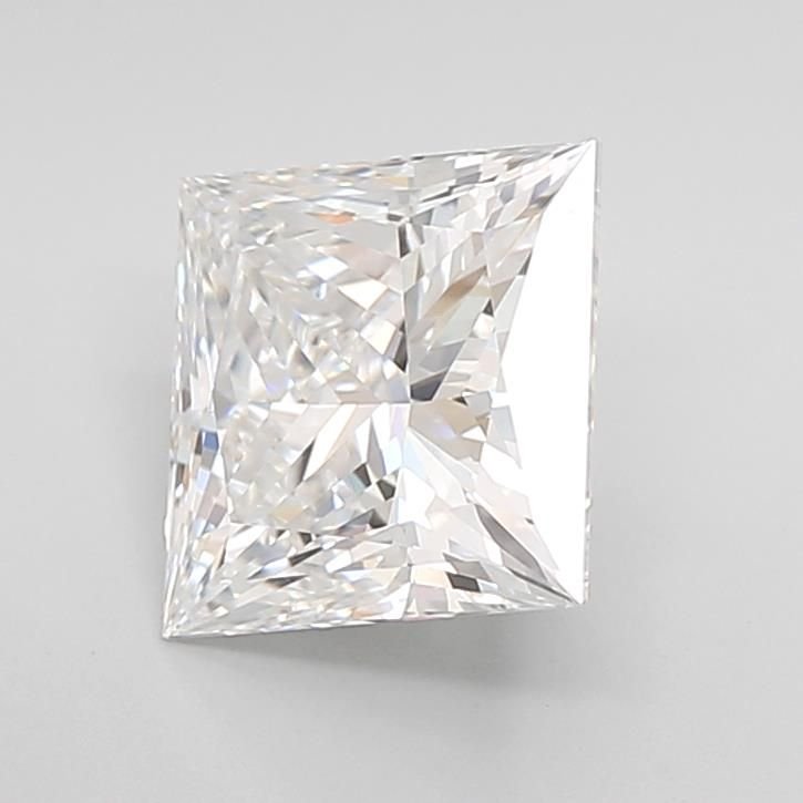 2.11ct D VVS2 Rare Carat Ideal Cut Princess Lab Grown Diamond