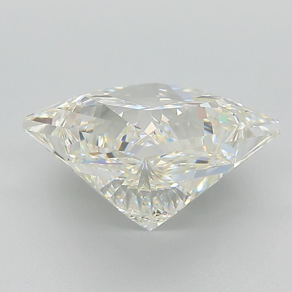 4.17ct I VVS2 Rare Carat Ideal Cut Princess Lab Grown Diamond