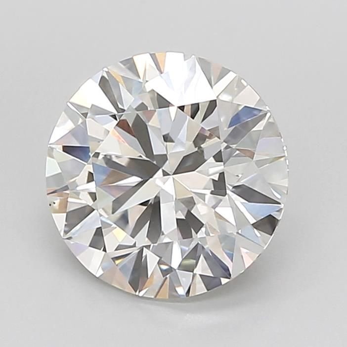 3.50ct F VS1 Rare Carat Ideal Cut Round Lab Grown Diamond